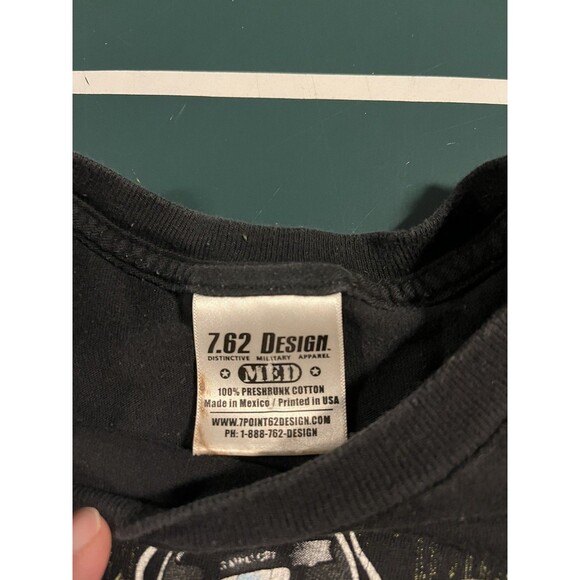 United States Navy 7.62 Design Hardcore American Sailors T-Shirt MEDIUM Military - Picture 3 of 6